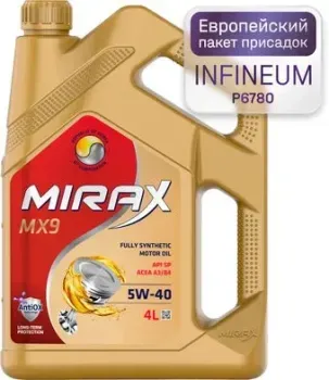 Mirax MX9 5W-40 SP A3/B4 4л