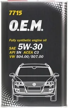 Mannol 7715 O.E.M. 5W-30 API SN/CF 1л [MN7715-1ME]