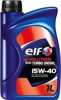 Elf EVOLUTION 500 TURBO DIESEL 15W-40 1л