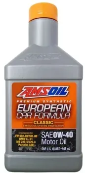 Amsoil European Car Formula 0W-40 0.946л