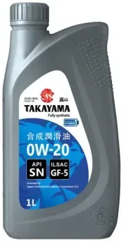 Takayama 0W-20 GF-5 SN 1л