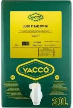 Yacco Lube P 0W-30 20л