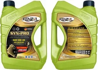 Kenzol Syn-Pro SAE 5W-40 API SN+ Dexos1 4л