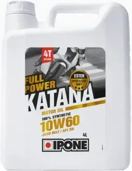 Ipone Full Power Katana Synthetic 10W-60 Jaso MA2 API SN 4л