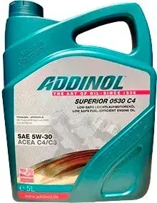 Addinol Superior 0530 C4 5W-30 5л