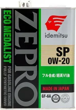 Idemitsu Zepro Eco Medalist SP 0W-20 4л