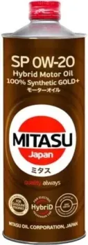 Mitasu Gold Plus Hybrid 0W-20 SP GF-6A 1л