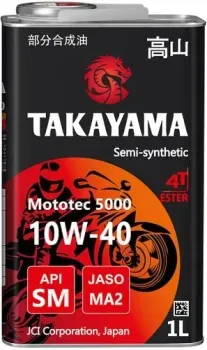 Takayama Mototec 5000 4T 10W-40 1л