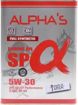 Alpha's 5W-30 SP/CF GF-6A 4л