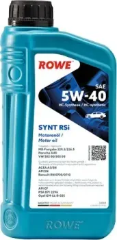 ROWE Hightec Synt RSi SAE 5W-40 1л [20068-0010-03]
