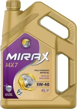 Mirax MX7 5W-40 SL/CF A3/B4 4л