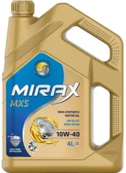 Mirax MX5 10W-40 SL/CF A3/B4 4л