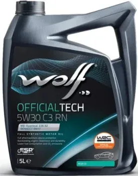 Wolf OfficialTech 5W-30 C3 RN 5л