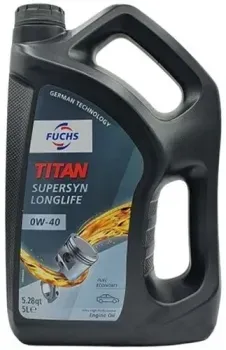 Fuchs Titan Supersyn Longlife 0W-40 5л