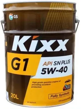 Kixx G1 SN Plus 5W-40 20л