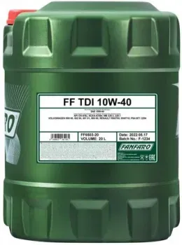 Fanfaro TDI 10W-40 20л