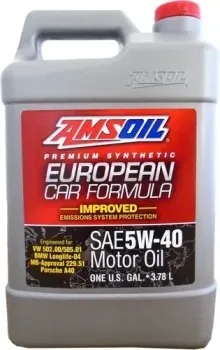 Amsoil 100% Synthetic European Motor Oil MS SAE 5W-40 3.785 л