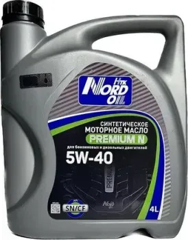 Nord Oil Premium N 5W-40 SN/CF 4л