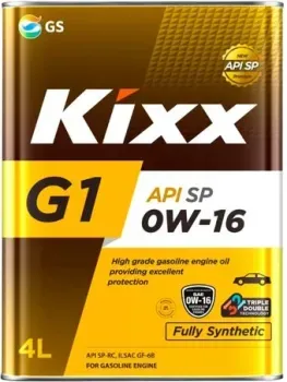 Kixx G1 SP 0W-16 4л