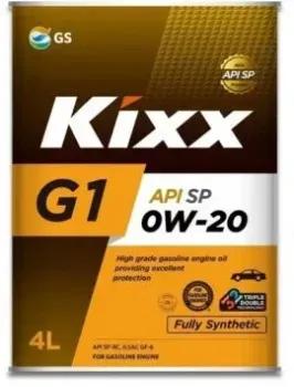 Kixx G1 SP 0W-20 4л