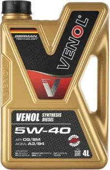 Venol Synthesis Diesel CG SM 5W-40 4л