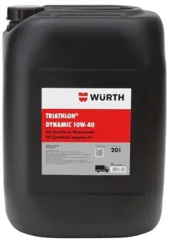 Wurth Triathlon Dynamik 10W-40 20л