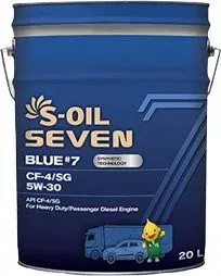 S-OIL 7 Blue #7 CI-4/SL 5W-30 6л