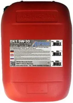 Alpine DX1 5W-30 20л