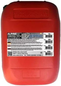 Alpine Turbo Plus 10W-40 20л