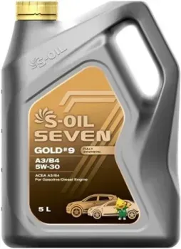 S-OIL SEVEN GOLD #9 A3/B4 5W-30 5л