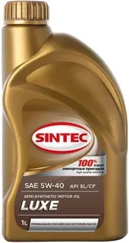 Sintec Lux 5W-40 API SL/CF 1л