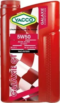 Yacco Galaxie GT 5W-50 1л