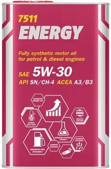 Mannol Energy 5W-30 API SN/CH-4 1л (металл)