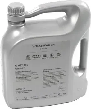 AUDI/Volkswagen Special D 5W-40 5л G052505M4