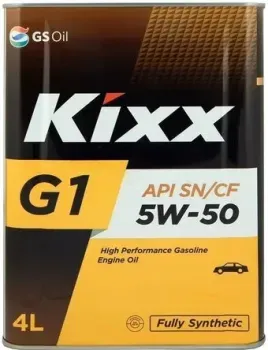 Kixx G1 5W-50 4л