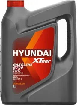 Hyundai Xteer Gasoline G700 5W-40 6л