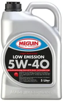 Meguin Megol Low Emission 5W-40 5л [6574]
