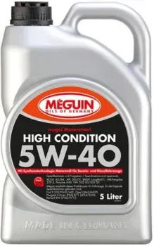 Meguin Megol High Condition 5W-40 5л [3198]