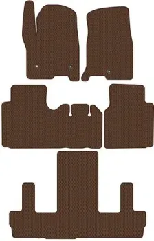 Alicosta GMC Yukon IV (suv / K2UG) 2014 - Н.В. +3 ряд (коричневый, сота)
