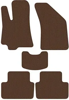 Alicosta Daewoo Lanos (седан / T150) 2000 - 2008 (коричневый, сота)