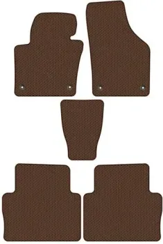 Alicosta SEAT Alhambra (минивэн / 7N) 2010 - 2015 (коричневый, сота)
