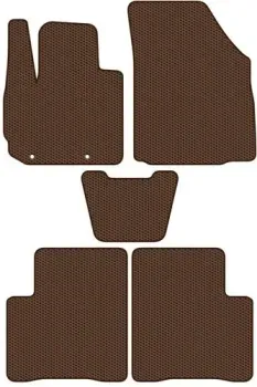 Alicosta Mitsubishi Xpander I (минивэн / NC1W) 2017 - 2022 (коричневый, сота)