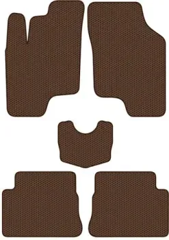 Alicosta Hyundai Getz I (хэтчбек 5 дв / TB) 2002 - 2011 (коричневый, сота)