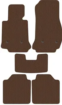 Alicosta BMW 3-Series Gran Turismo VI (хэтчбек 5 дв / F34) 2013 - 2020 (коричневый, сота)