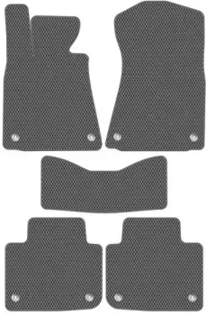 Alicosta Lexus GS F IV (седан, седан, гибрид / L10, ARL10, 2WD USA L10) 2011 - 2020 (серый, ромб)