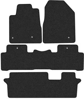 Alicosta Honda Pilot (suv / YF4) +3 ряд 2008 - 2015 (черный, ромб)