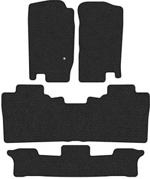 Alicosta Ford Explorer III (suv / U152) +3 ряд 2001 - 2005 (черный, ромб)