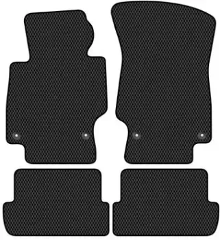 Alicosta Audi TT II (кабриолет, купе / 8J) 2006 - 2014 (черный, ромб)