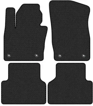 Alicosta Audi Q3 (suv / 8U) 2011 - 2019 (черный, ромб)