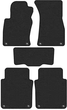 Alicosta Audi A8 Long (седан / D3) 2002 - 2009 (черный, ромб)